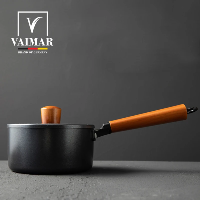 [Vaimr]-قدور سوداء من الفولاذ المقاوم للصدأ ، رقم 16