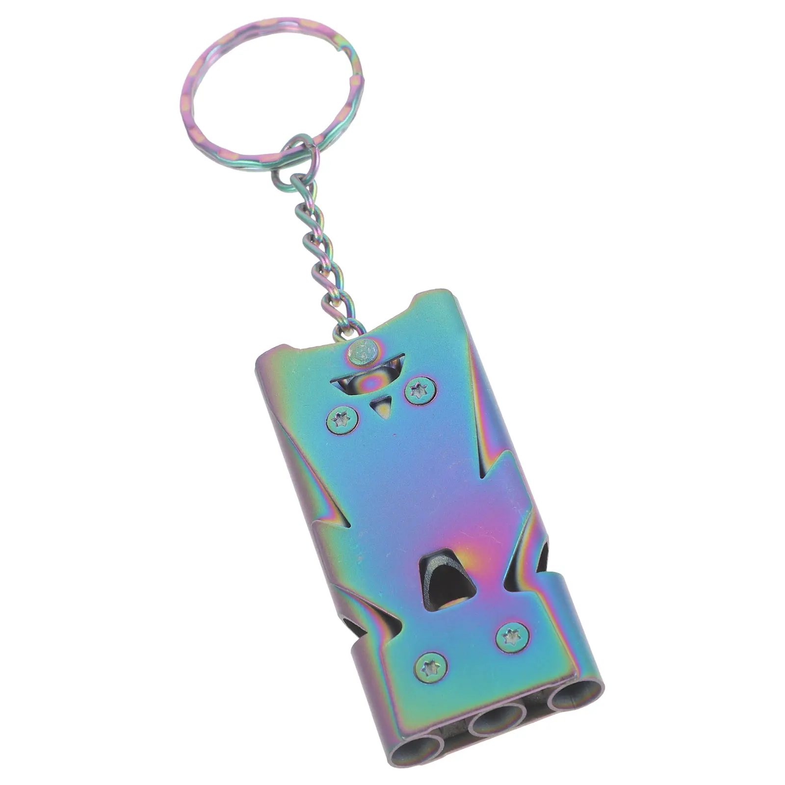 صافرة تدريب الطيور من الفولاذ المقاوم للصدأ متعددة الوظائف بصوت عالٍ للتخييم والبقاء على قيد الحياة وإكسسوارات الحيوانات الأليفة أدوات الحقائب #6