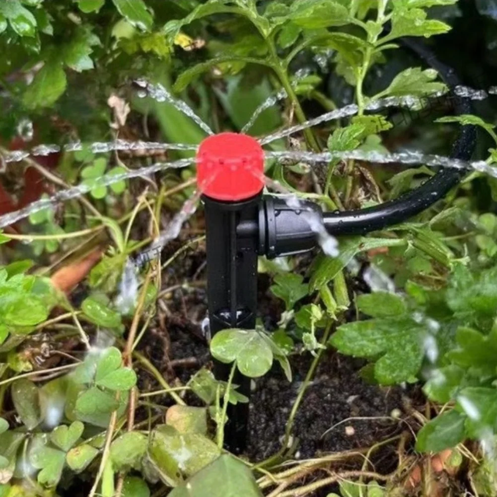 Drip Irrigation Kit for Garden Balcony Plants with Auto Timer Multiple Spray Settings Sun Resistant Tubing and Quick Setup