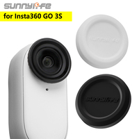 Sunnylife For Insta360 GO 3S Camera Silicone Lens Case Anti-scratch Lens Cap Non-slip Protective Cover For Insta 360 GO 3S Parts