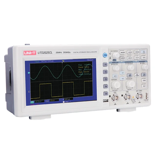 sales promotion Digital Storage Oscilloscopes UTD2025CL 25MHz 500MS/s 25 kpts Memory Depth USB