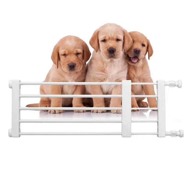 

Short Dog Gate Retractable Pet Gate Low Dog Safety Gates Easy Installation Pet Dog Gate For Doorways Stairs Hallways