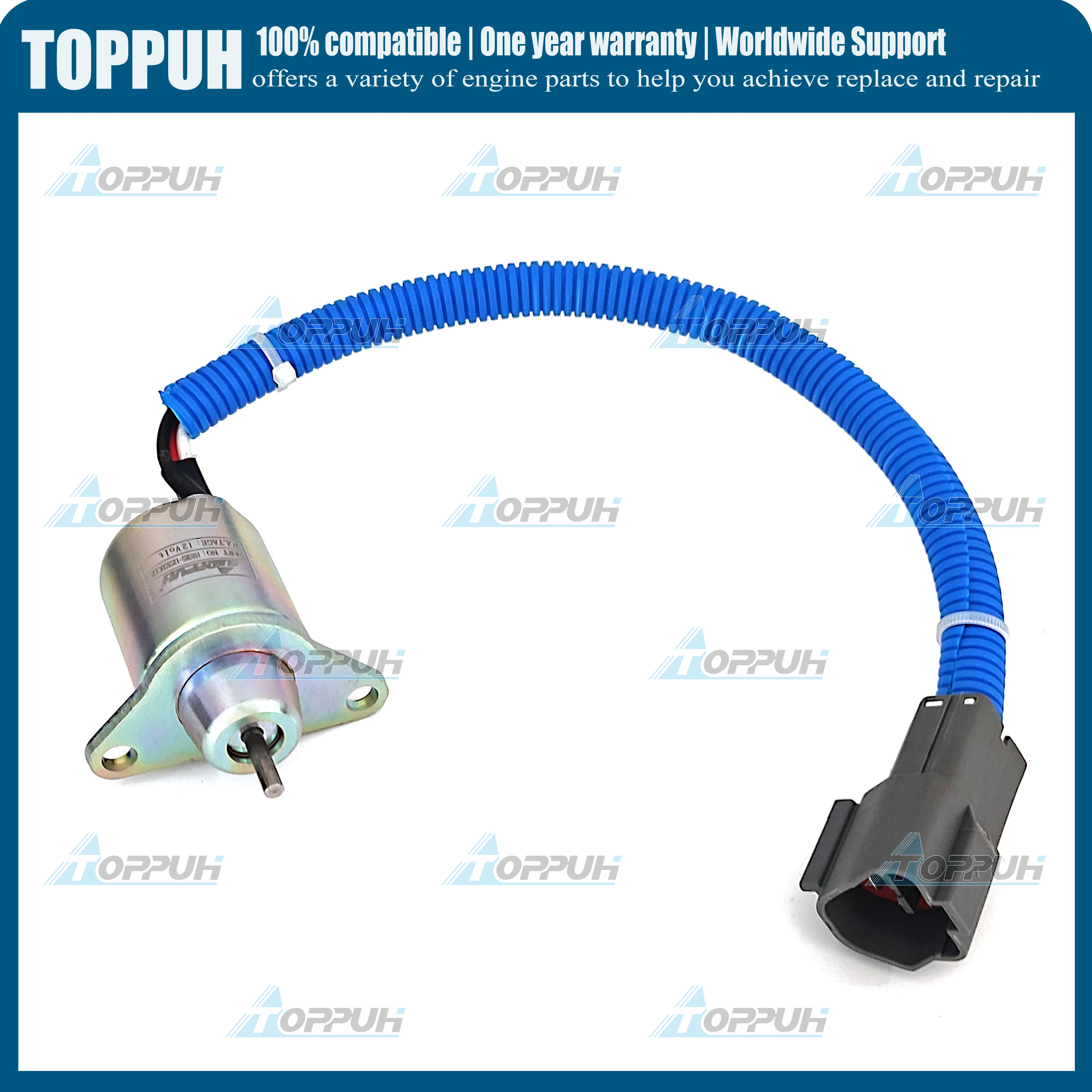 

12V Fuel Shut Off Stop Solenoid 1503ES-12S5SUC12S 119233-77932 1502ES-12S5UC12S 119233-66510 119233-66511