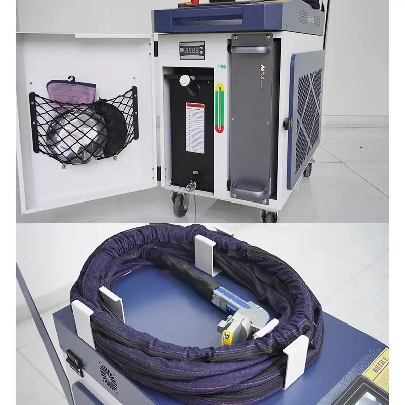 Continuous handheld 1500W 2000W 3000W laser rust remover Laser cleaner for paint degreasing