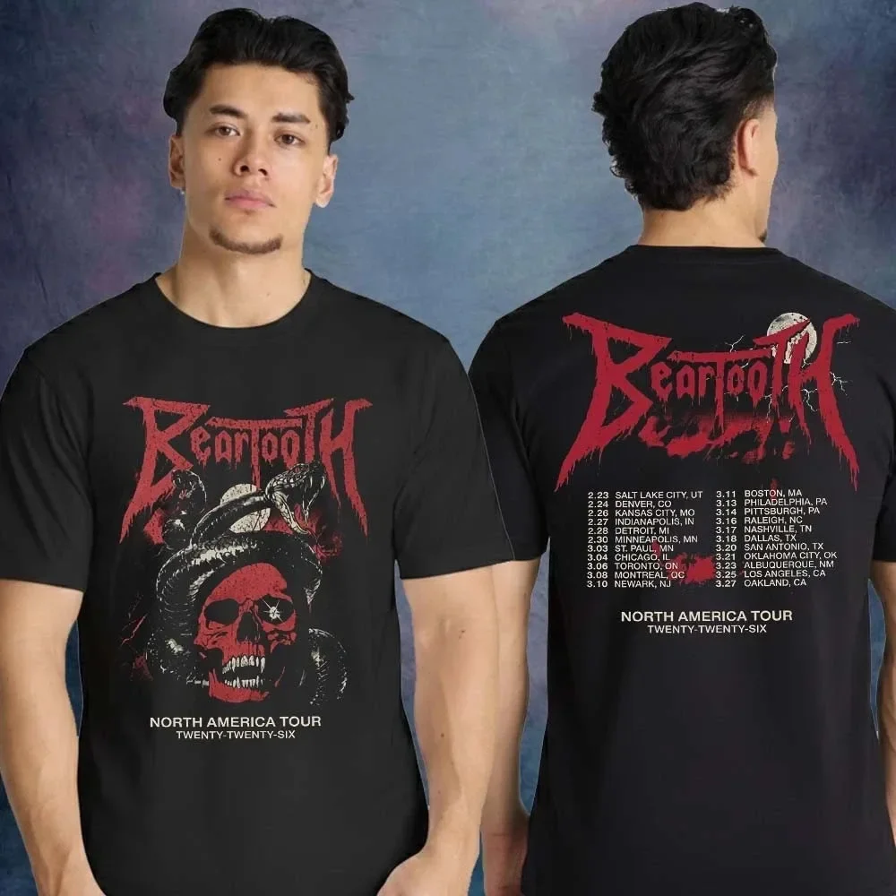 Beartooth Venomous Shadows Tour 2026 T-Shirt