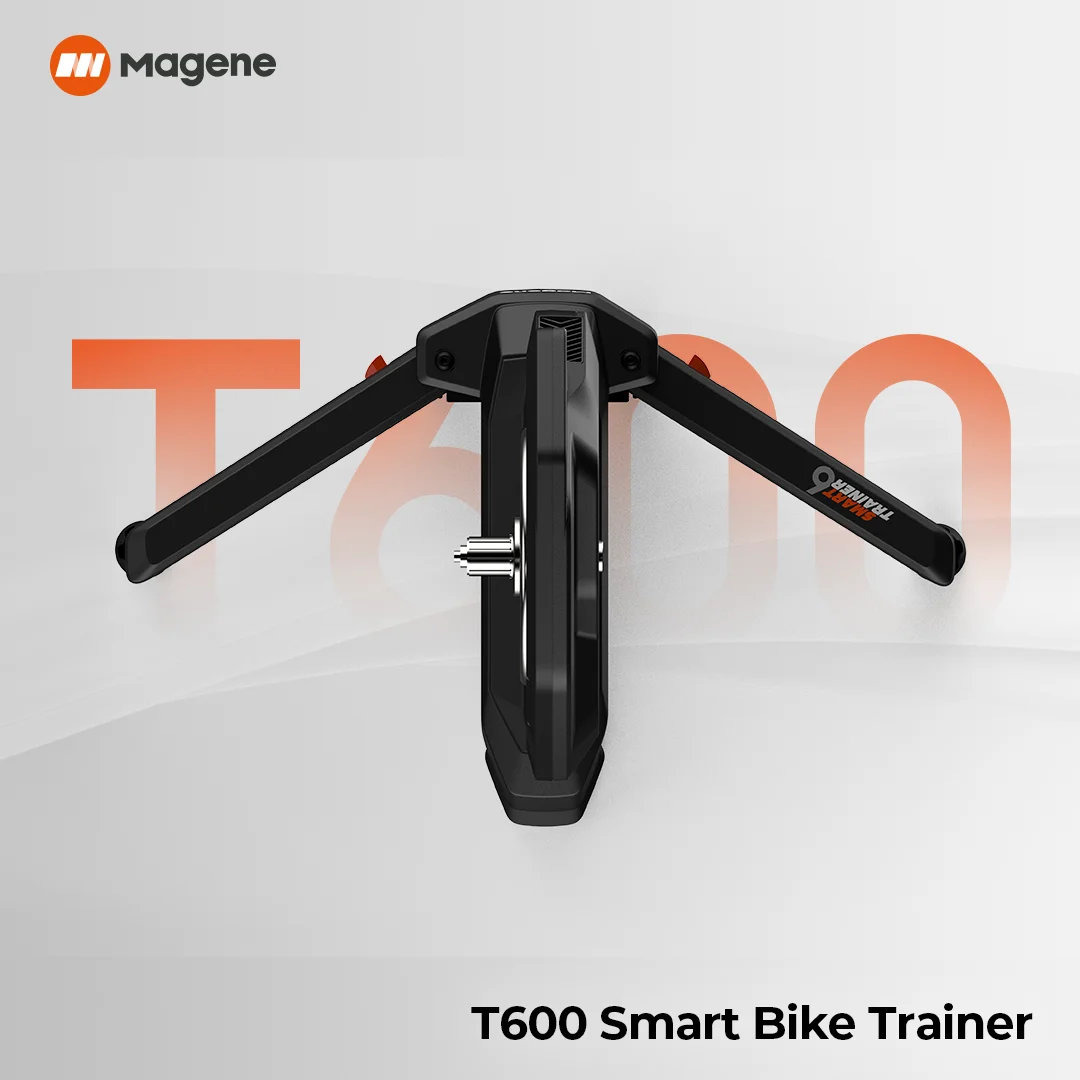 Magene T600 Smart Trainer Permanent Magnet Synchronous Motor Race Mode 1% Accuracy BLE FTMS ANT Ethernet Wi-Fi SELF-POWER