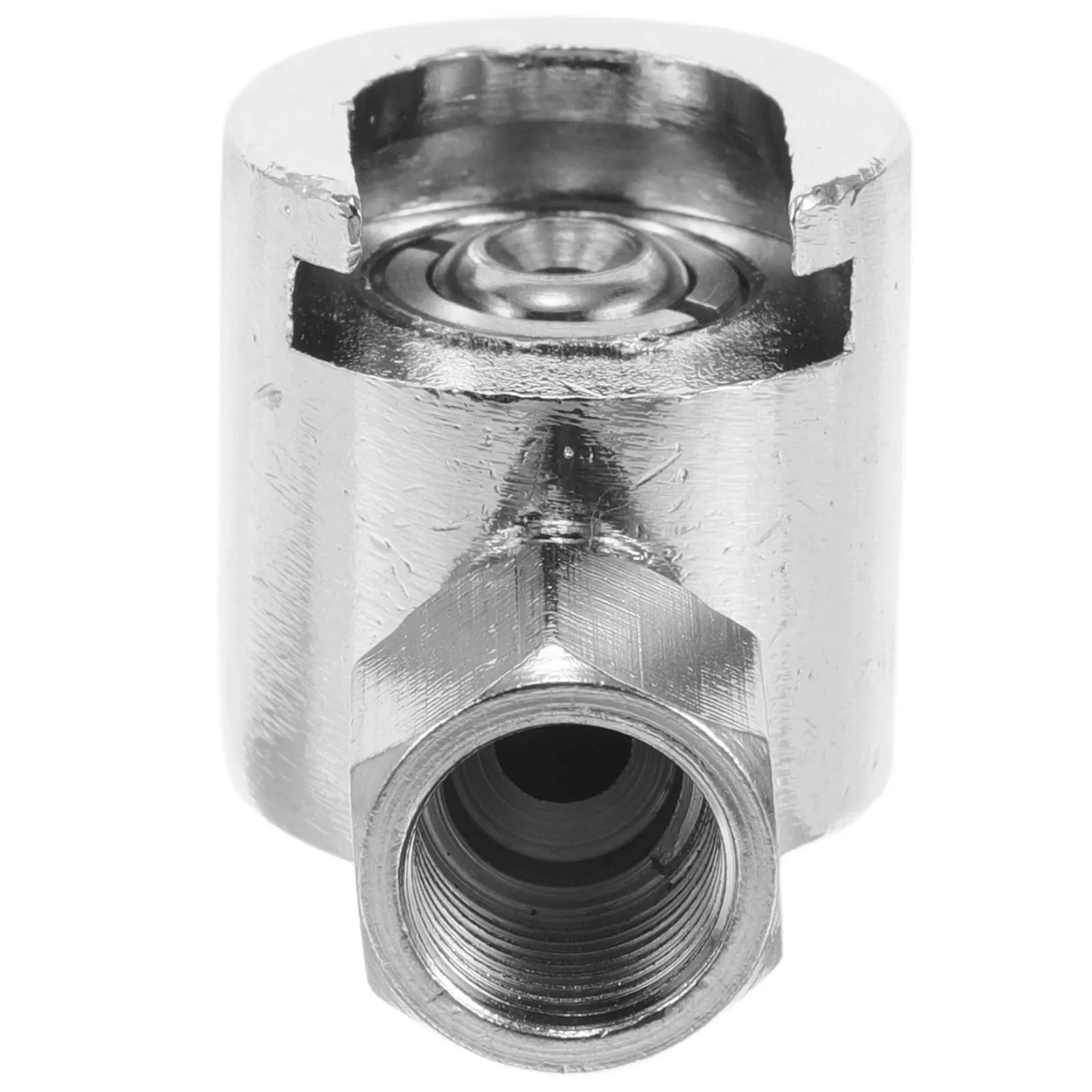 

Flat Button Type Oil Gun 1PC Iron Zinc Alloy Grease Fitting Coupler Hydraulic Button Replacement Lubrication Equipment