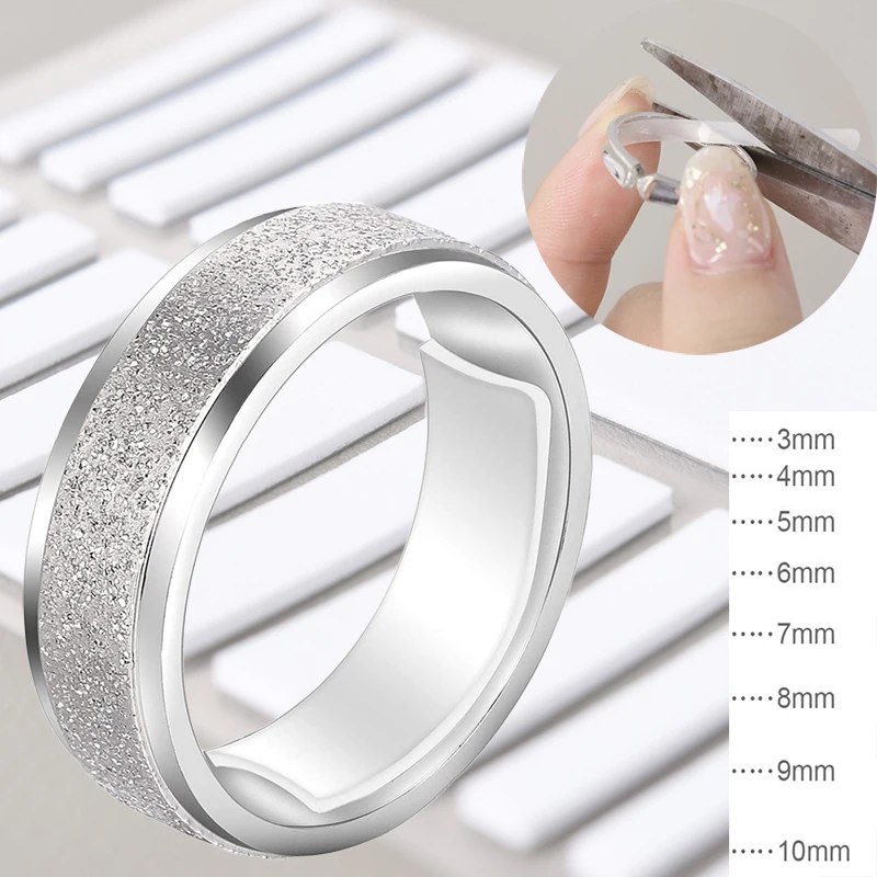 18pcs Different Sizes Silicone Invisible Clear Ring Size Regulator Resizer Loose Rings Reducer Ring Sizer Fit Any Rings Jewelry