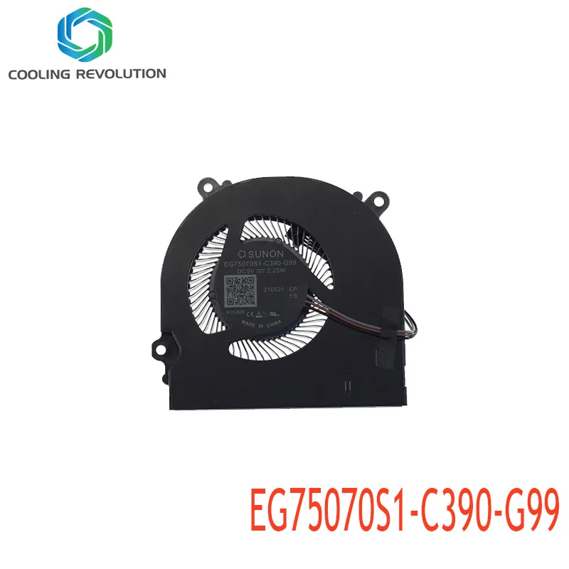 Laptop CPU Cooling Fan EG75070S1-C390-G99 DC5V 2.25W THER7GE5K6-1411 GE5KN66