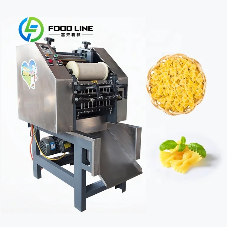 Customized Butterfly Pasta Forming Machine Different Size Molds Italian Spaghetti Noodle Making Equipment For Commercial Pasta