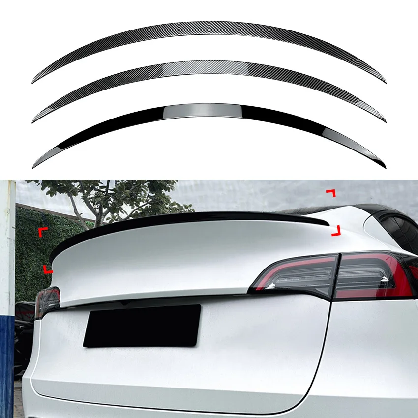 

Suitable for Tesla Tesla Model Y P version of the original model, tail fixed wind wing, top wing exterior modification