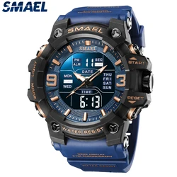 SMAEL 8049 Men's Watch Multi functional Sports Waterproof Electronic Watch Student Watch