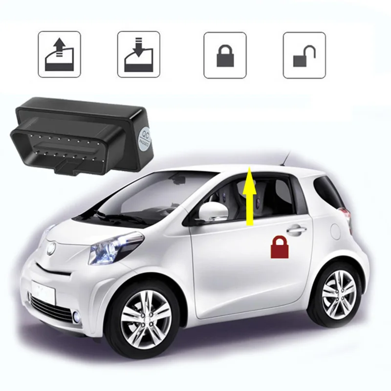 Window closer For Toyota TQ 2009-2015 module closing/ opening windows automatic lock device OBD Car lock Smart window lifter