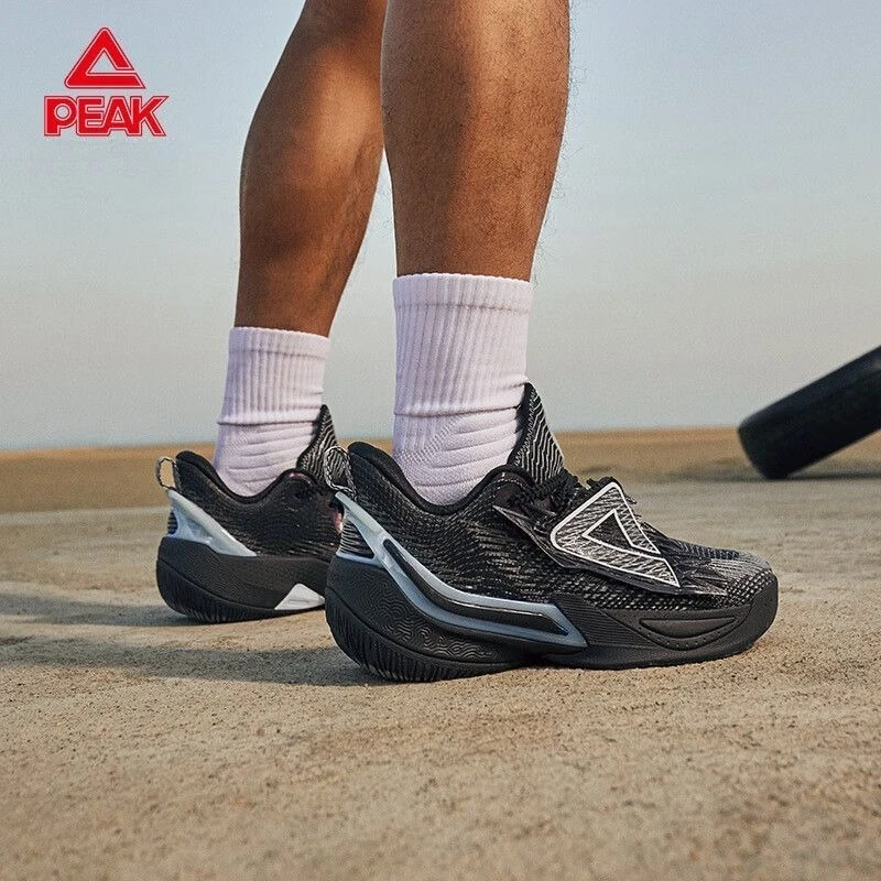 الذروة TaiChi أحذية كرة السلة للرجال منخفضة أعلى خفيفة الوزن تنفس أحذية رياضية 2025 جديد امتصاص الصدمات دائم المطاط وحيد الرياضة