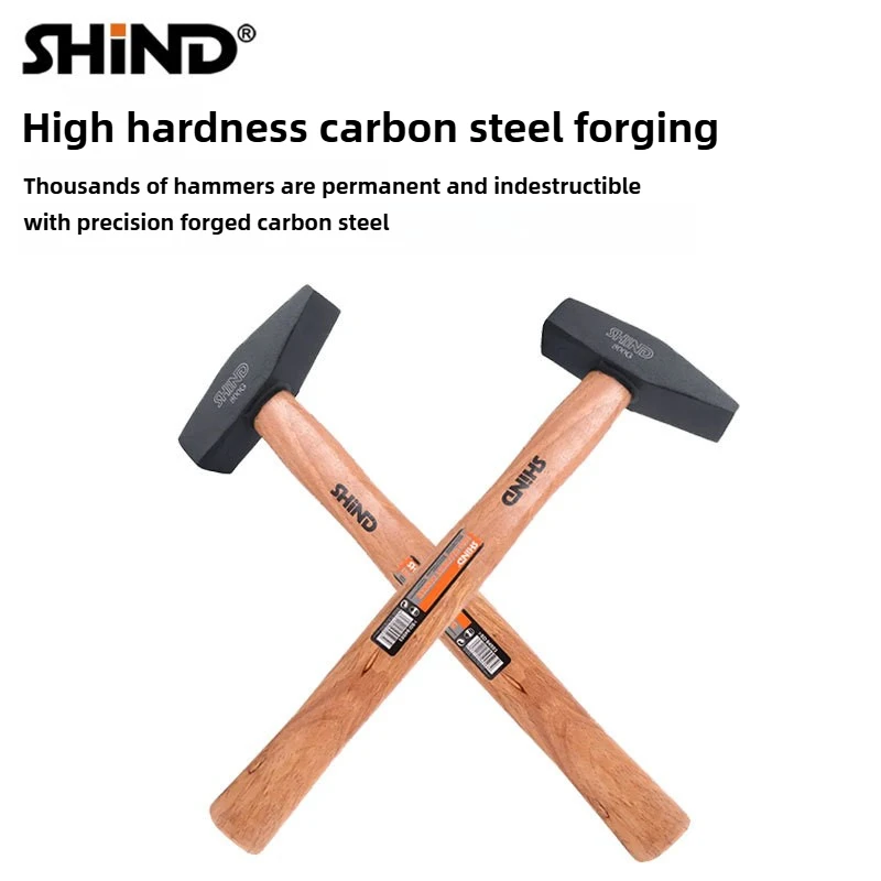 

Mini Wooden Handle Tools Fitter Hammer with Duckbill Nose Flat Head Shear for Domestic Use Small Household Repair Tool