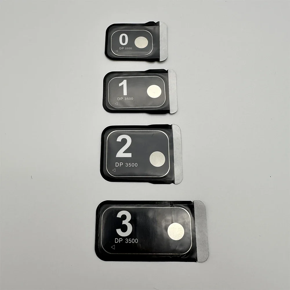 1 قطعة لوحات الفوسفور PSP للأسنان الرقمية X راي الاستشعار صورة المجلس المغناطيسي لا حجم المغناطيسي 0 1 2 3 مناسبة ل Fussen Kavo