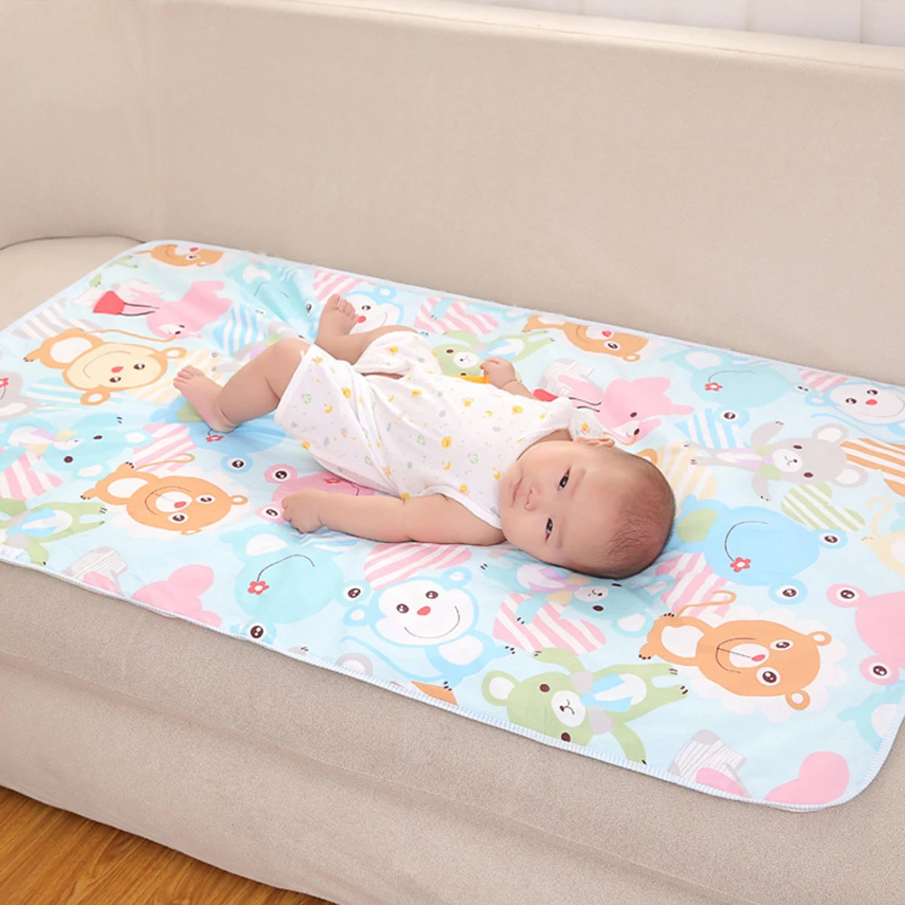 Baby Diaper Changing Mat Portable Foldable Washable Waterproof Mattress Travel Pad Floor Mats Cushion Reusable Pad Cover