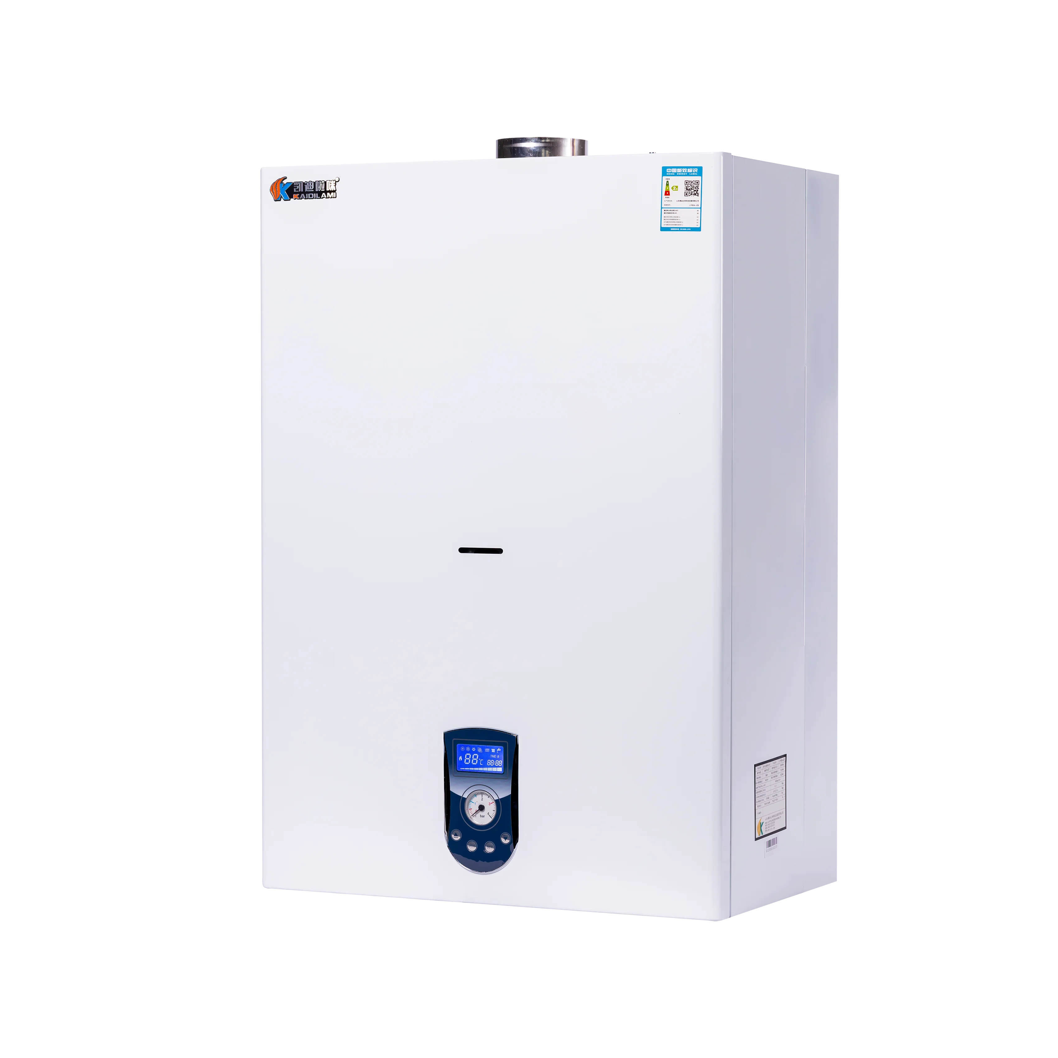 Wall-mounted Gas Boiler for the Central Heating System of the Household, with 36kW Instantaneous Hot Water Capacity