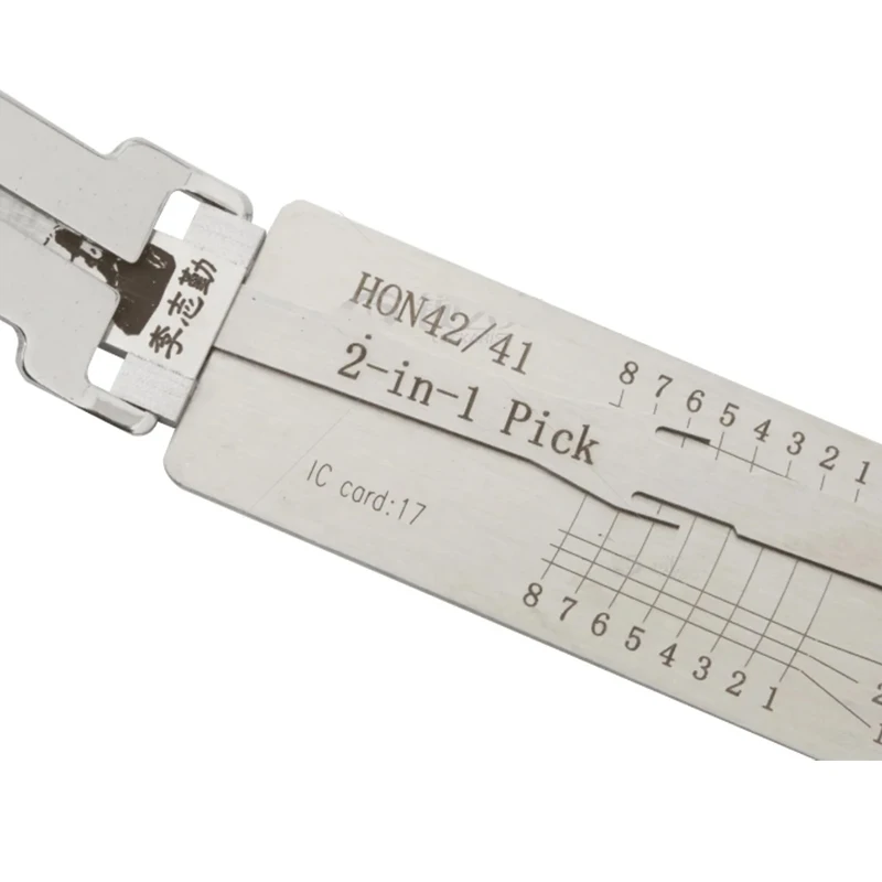 Für Honda Motorrad Lishi 2-in-1 Hon41/42 Pick CB Motorrad-Schlüsseldienstwerkzeug – Detail 4