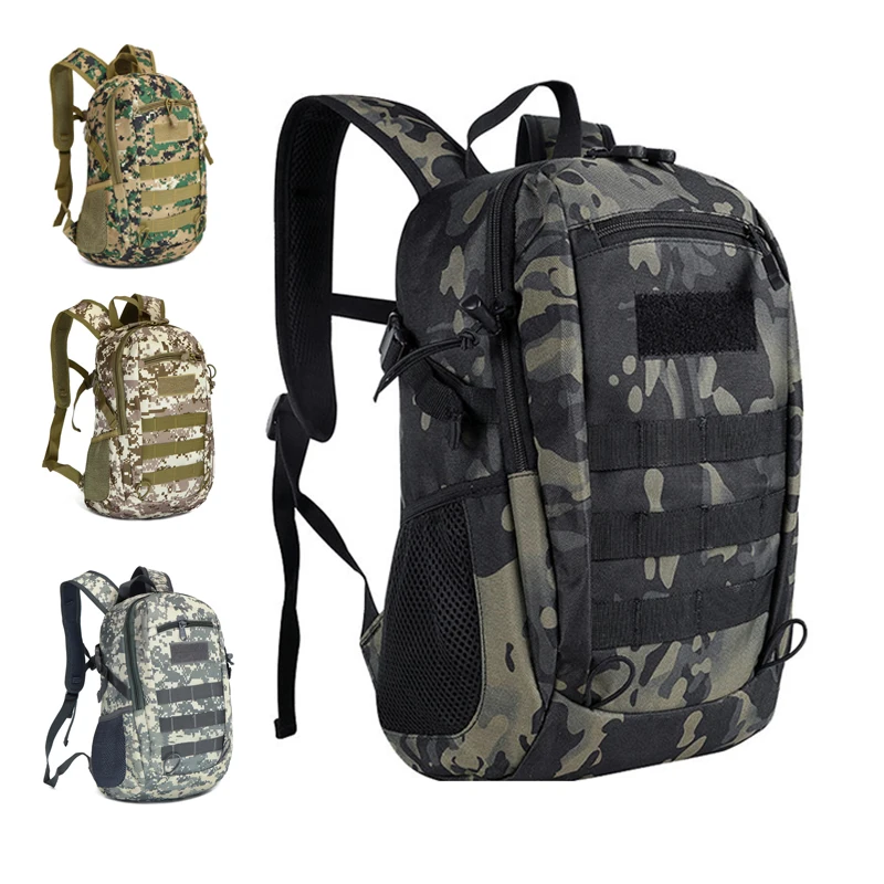 

Men's Outdoor Military Hunting Backpack Hiking Mountaineering Camping Travel Bag Camouflage Tactical Assault Bag Backpack