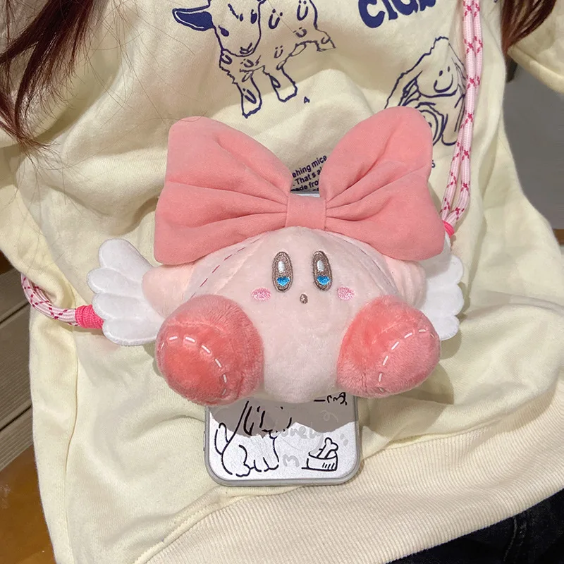 Kirby Phone Back Clip Creativity Crossbody Universal Model Anti-loss Phone Back Clip Fashion Creativity Multi-functional Clip