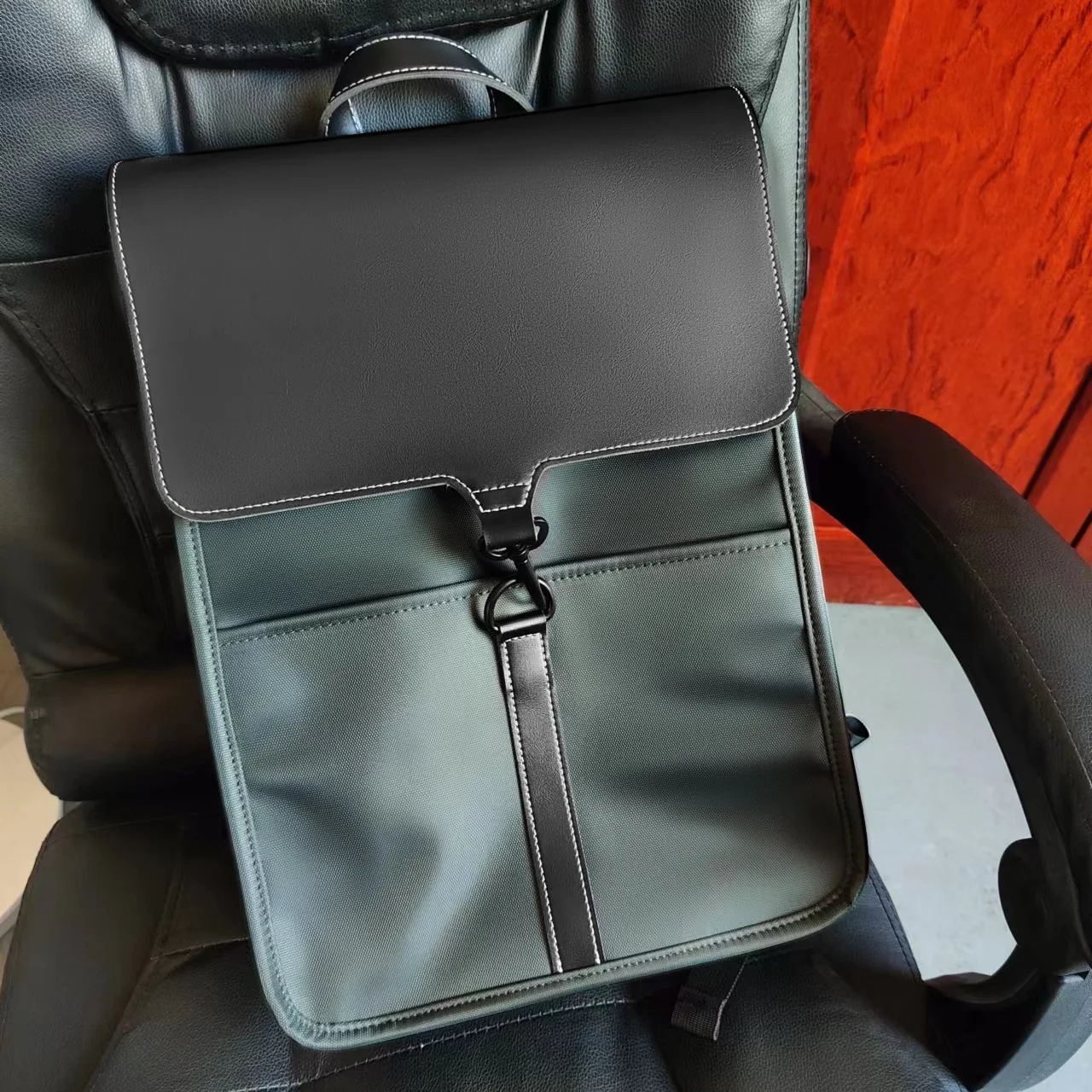 Vintage Mens Backpack Waterproof Large Capacity 15.6“Laptop Pack USB Charging School Teenager School Backpack Delivery bag