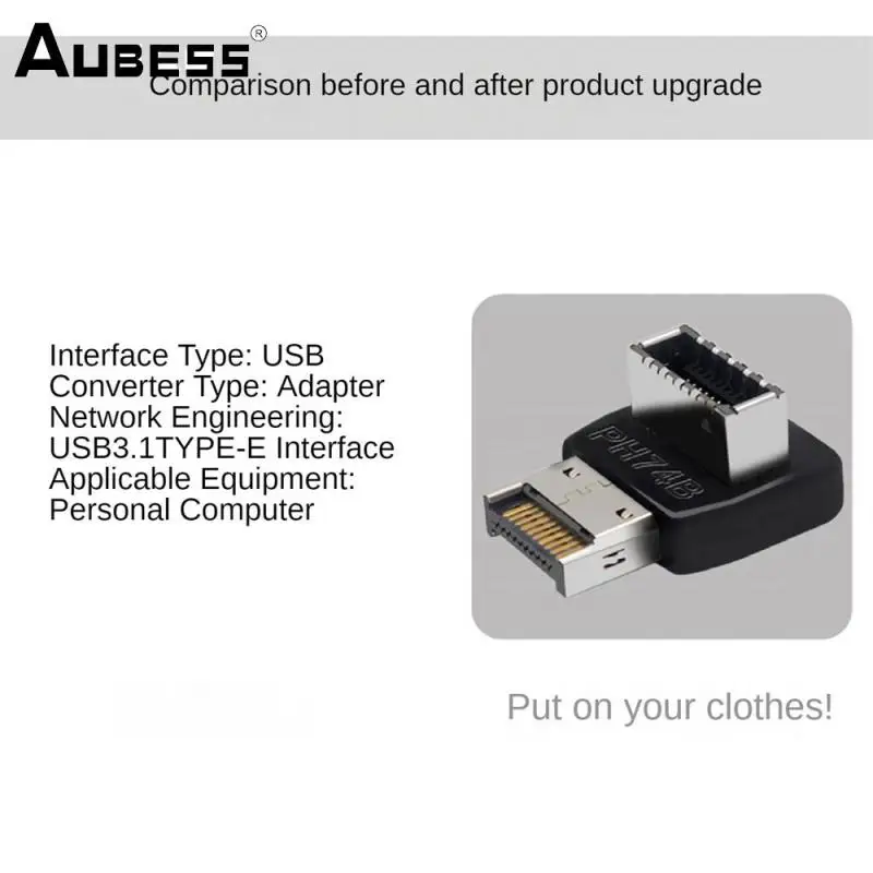 Transmisión de datos de alta velocidad Línea instalada tipo c Gestión de cables simple Interfaz de codo de dirección de 90 grados Diseño compacto Superior