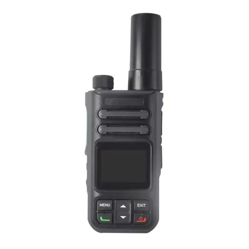 Long Range 4g handheld Walkie Talkies equipped with 1W high-power noise-canceling speaker and features  SOS emergency alarma