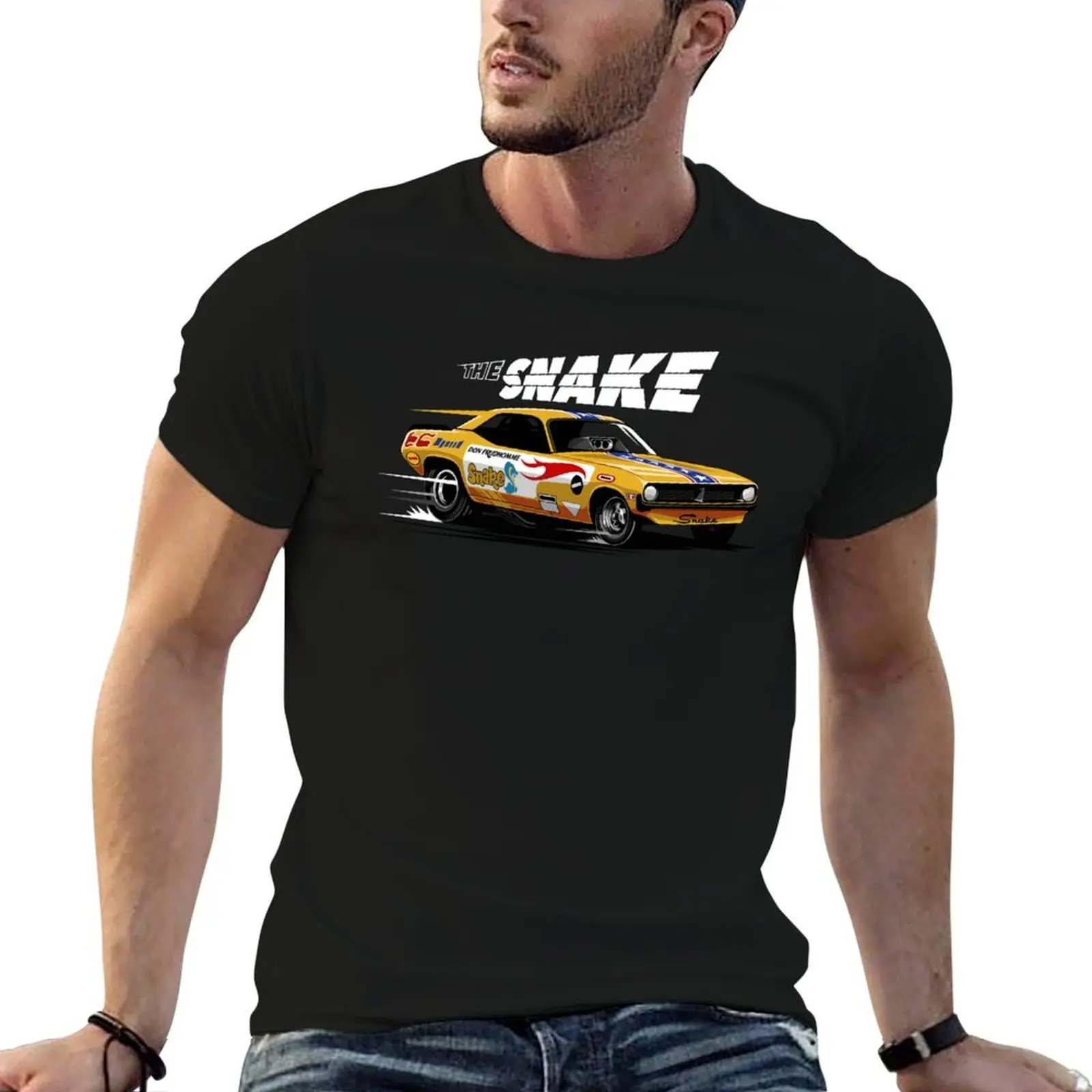 

The snake Don Prudhomme cuda T-Shirt t shirt man luxury funny t shirts cotton T-Shirt