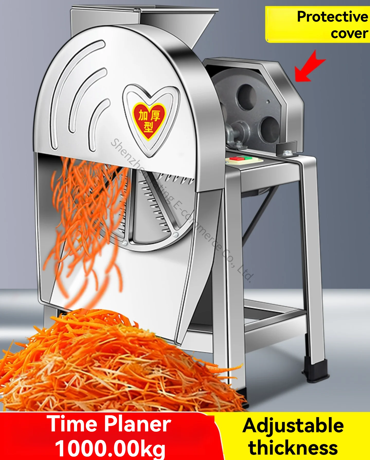 Electric Sweet Potato Planer, Potato Radish Slicer, Hand Crank Planer Pumpkin Sweet Potato Breeding Cassava Shredder