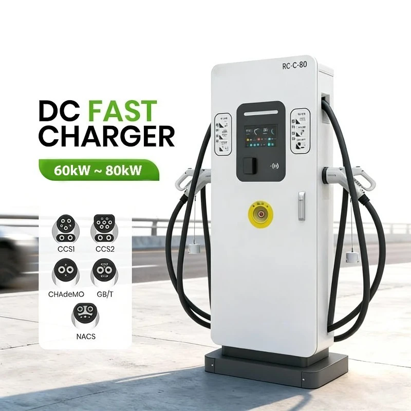 Fast Commercial Charging Pile Dc Ev Charger Station 160kw Multi-Certified ETL TUV Electric Car Charger for Public Parking Custom