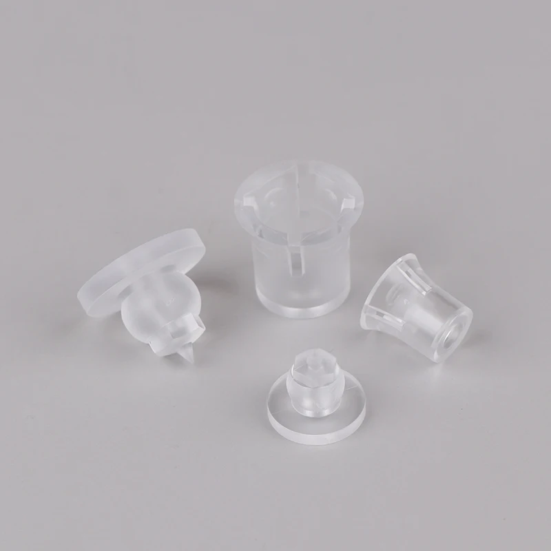 Wholesale 10 PCS PC Translucent Advertising Nail Glass Nail Bracket Invisible Plastic Screw Frosted Screw