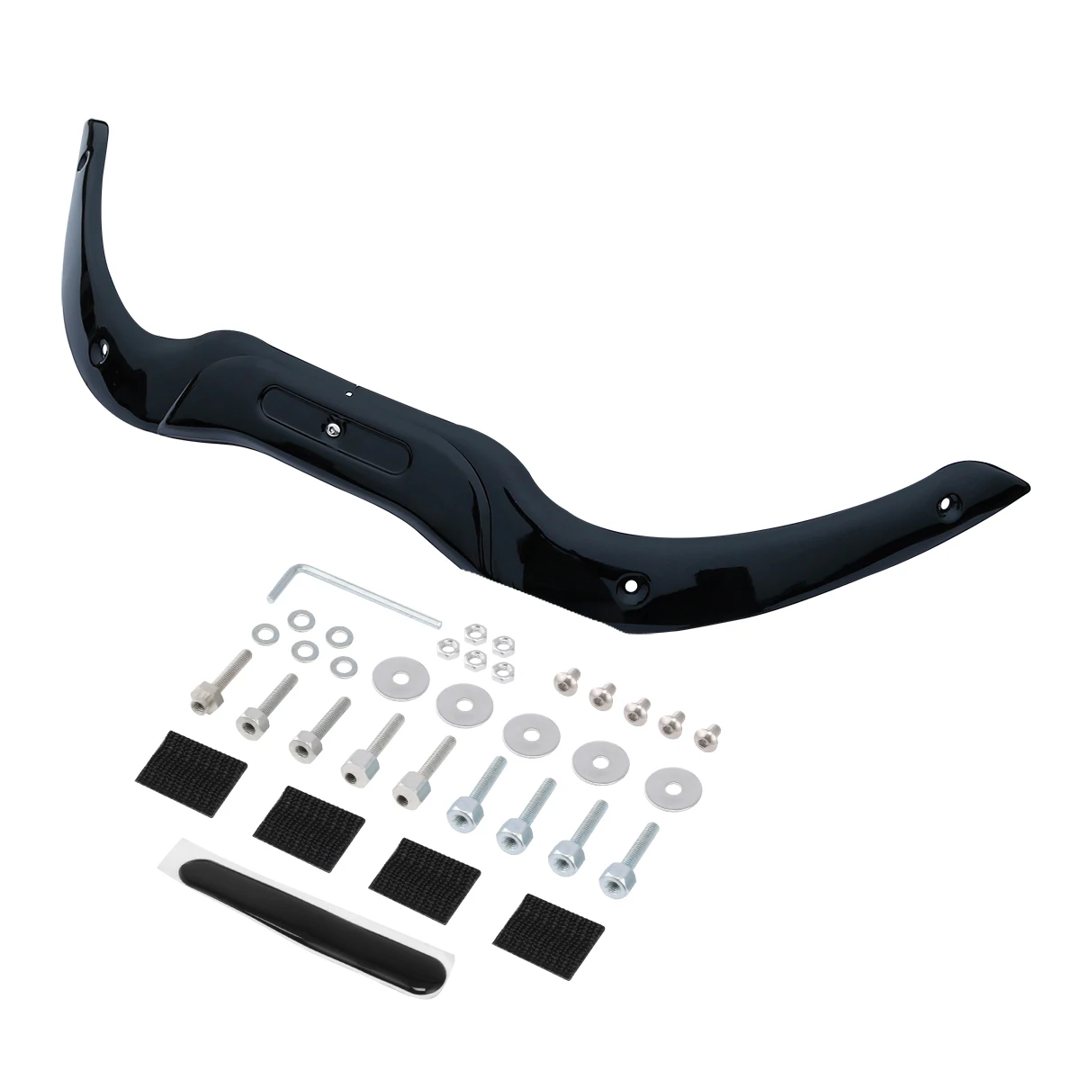 

Хромированная и черная накладка на ветровое стекло, подходит для Harley Touring Road Glide Custom FLTRX 2004-2013 гг.