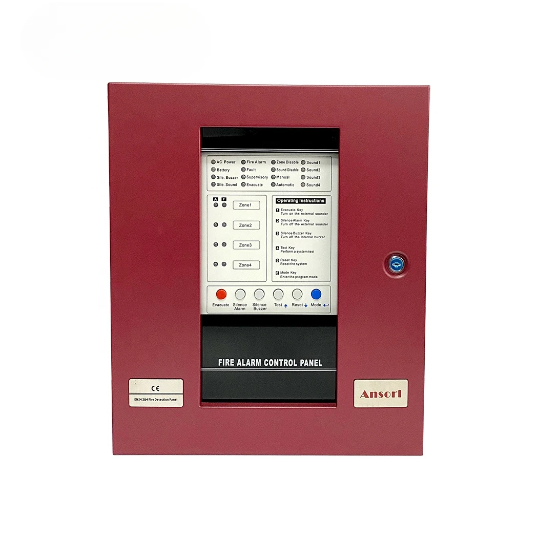 AS-BFP 4 / 8 / 16 Zones Conventional Fire Alarm Control Panel