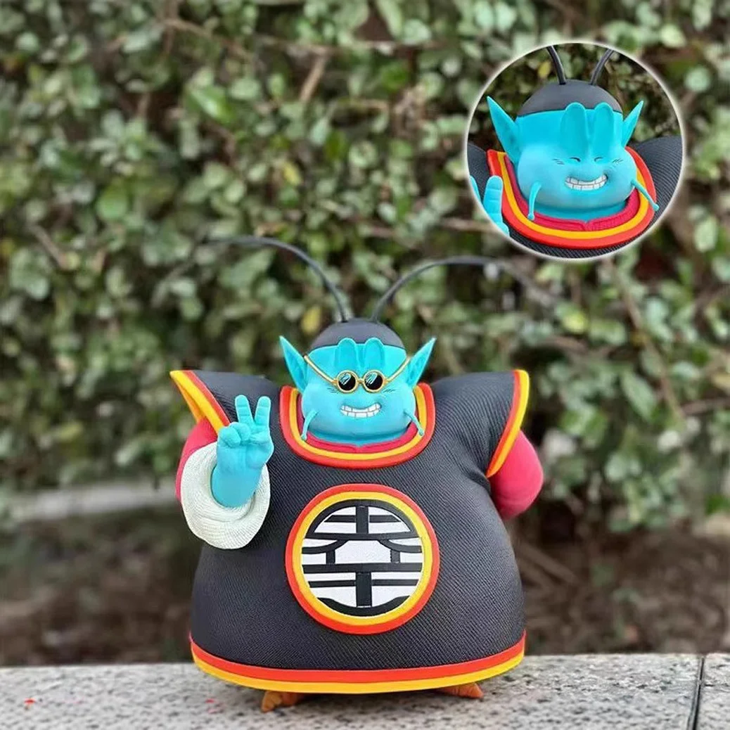 

Dragon Ball Z King Kai Figure Anime Action Figure 15-20cm Q Version Collectible Model Doll Desktop Ornaments Toy Gift for