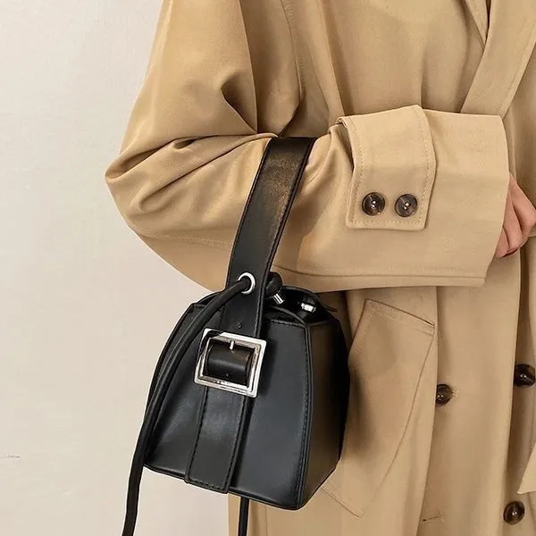 

Textured Women’s Handbag and Crossbody Bag, Versatile Ins-Popular Small Designer Boxy Mini Bag, Trendy Mini Phone Bag