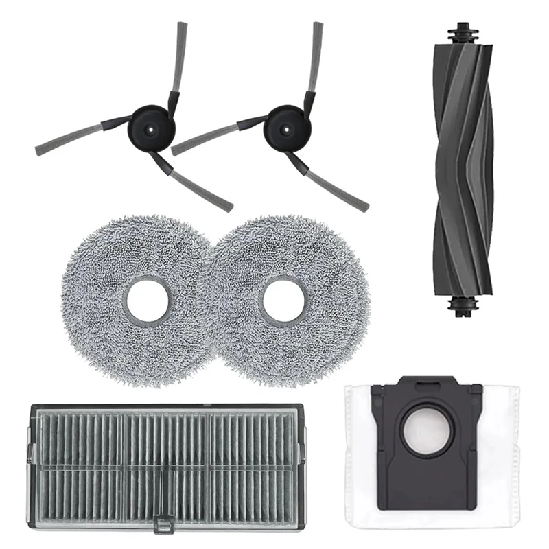 For Dreame X40 Ultra/ X40pro Accessories Main Side Brush Filter Mop Pads Rags Dust Bag Robot Vacuum Spare Parts