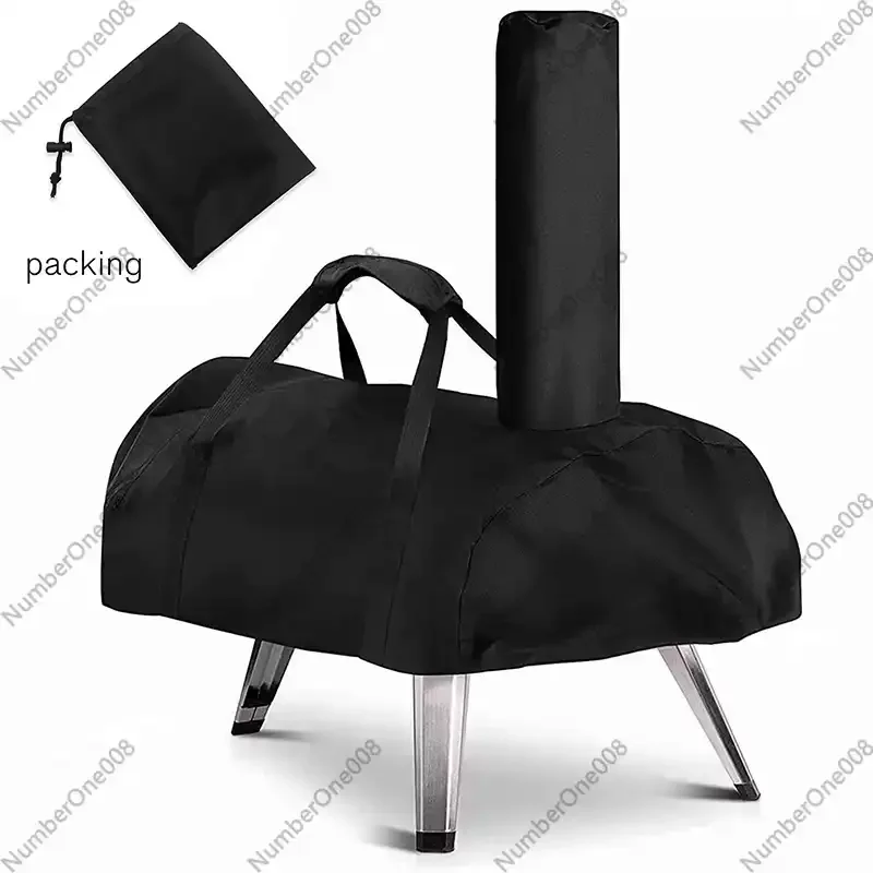 

Портативный чехол для печи для пиццы, водонепроницаемый, из прочной ткани 420D, универсальный защитный чехол для уличного гриля 12-16 дюймов