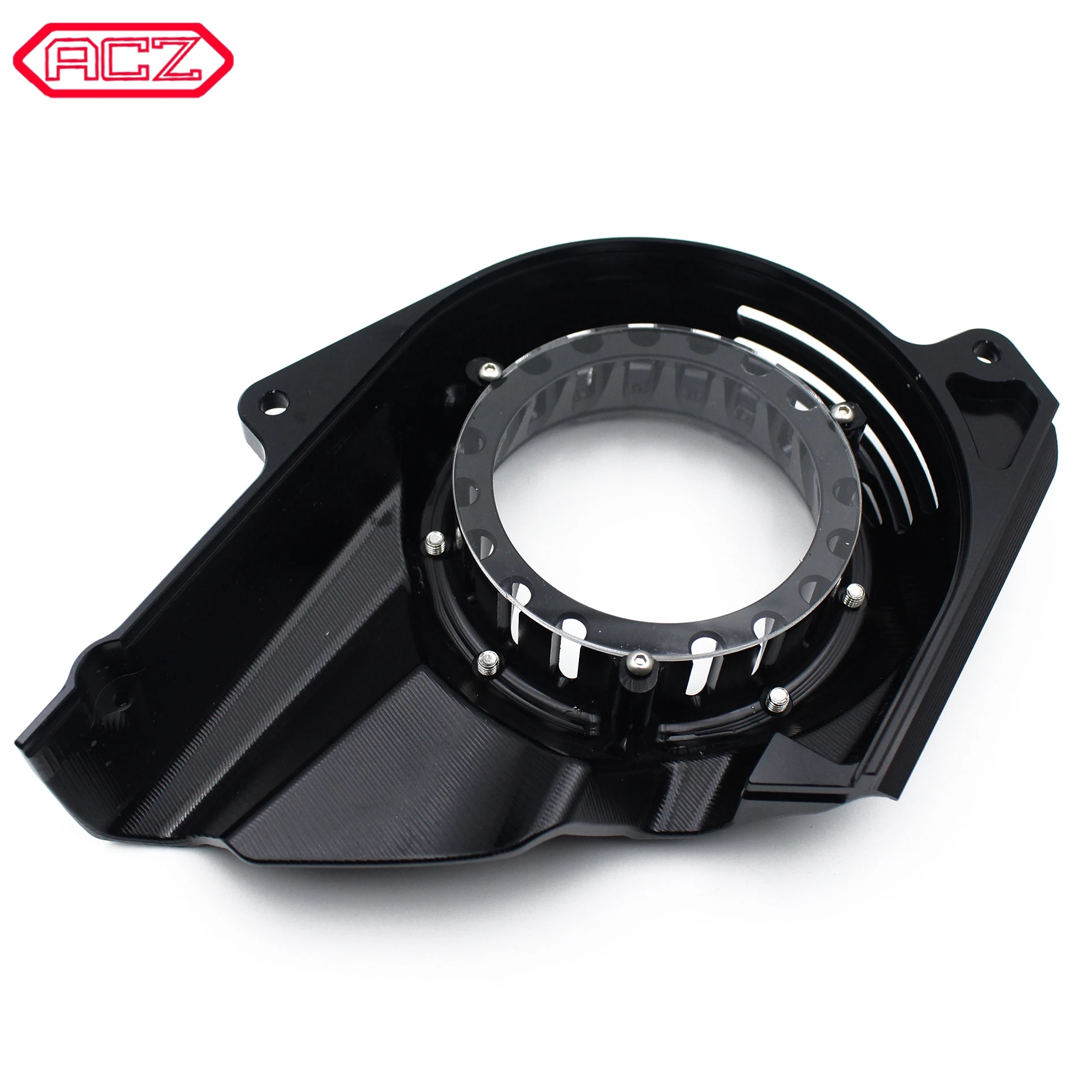 Motorcycle Air Intake Cover Inspection Glass Transmission Box Guard Engine Cap for Vespa GTS300 GTV250 250 300 GTS 2016-2023