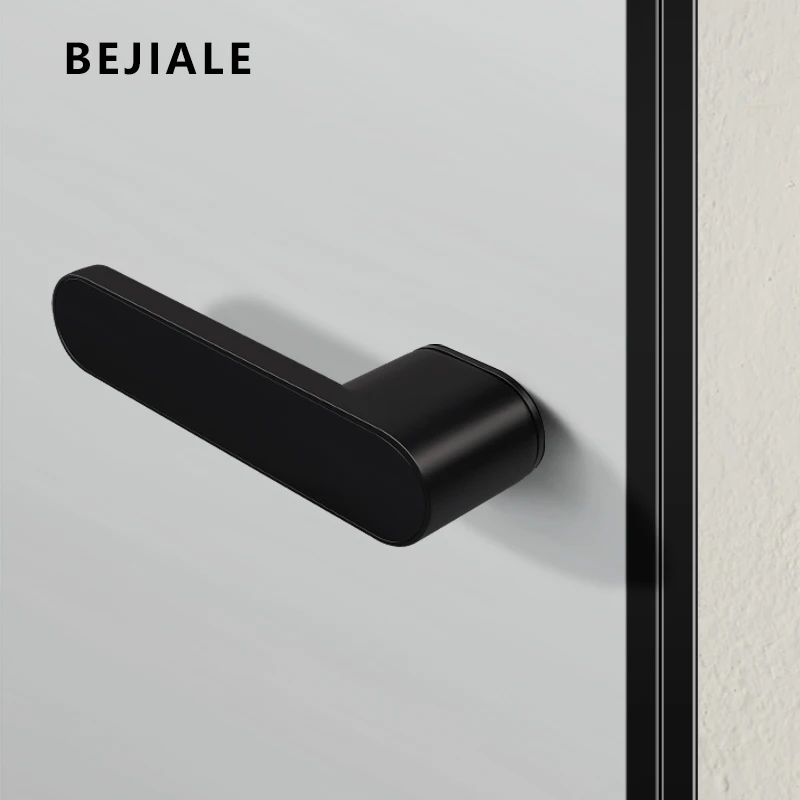 

Minimalist Indoor Magnetic Suction Silent Ecological Door Lock Wooden Door Bedroom Home Room Door Lock Modern Door Handle