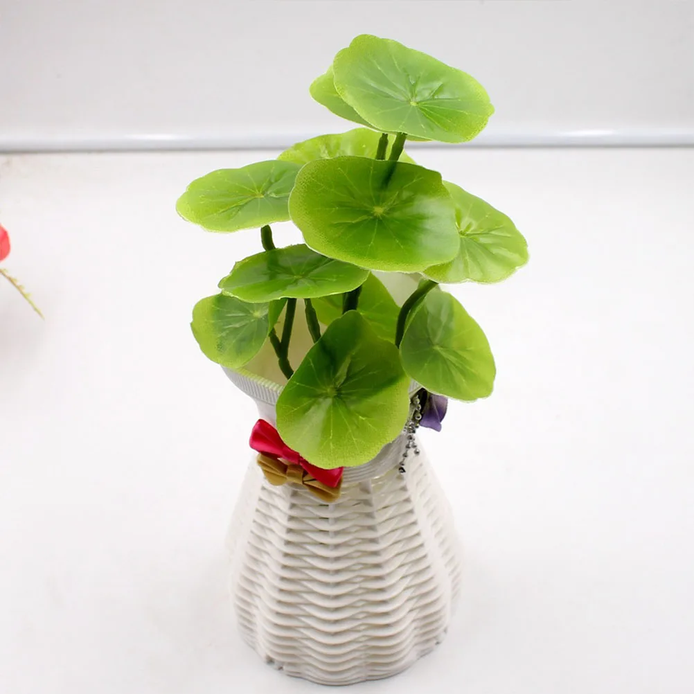 

30 Pcs Lotus Leaf Decoration Realistic Mini Landscape for Fish Pond Water Decorative Leaf Aquarium Pool Garden Scenery