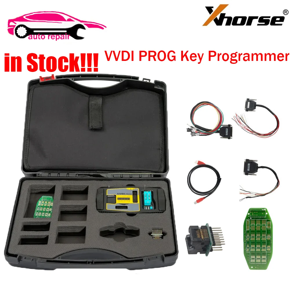 Xhorse VVDI PROG Programmer Key Tool V5.3.3 VVDI ECU Programmer Reading for BMW ISN and NEC, MPC, Infineon chip