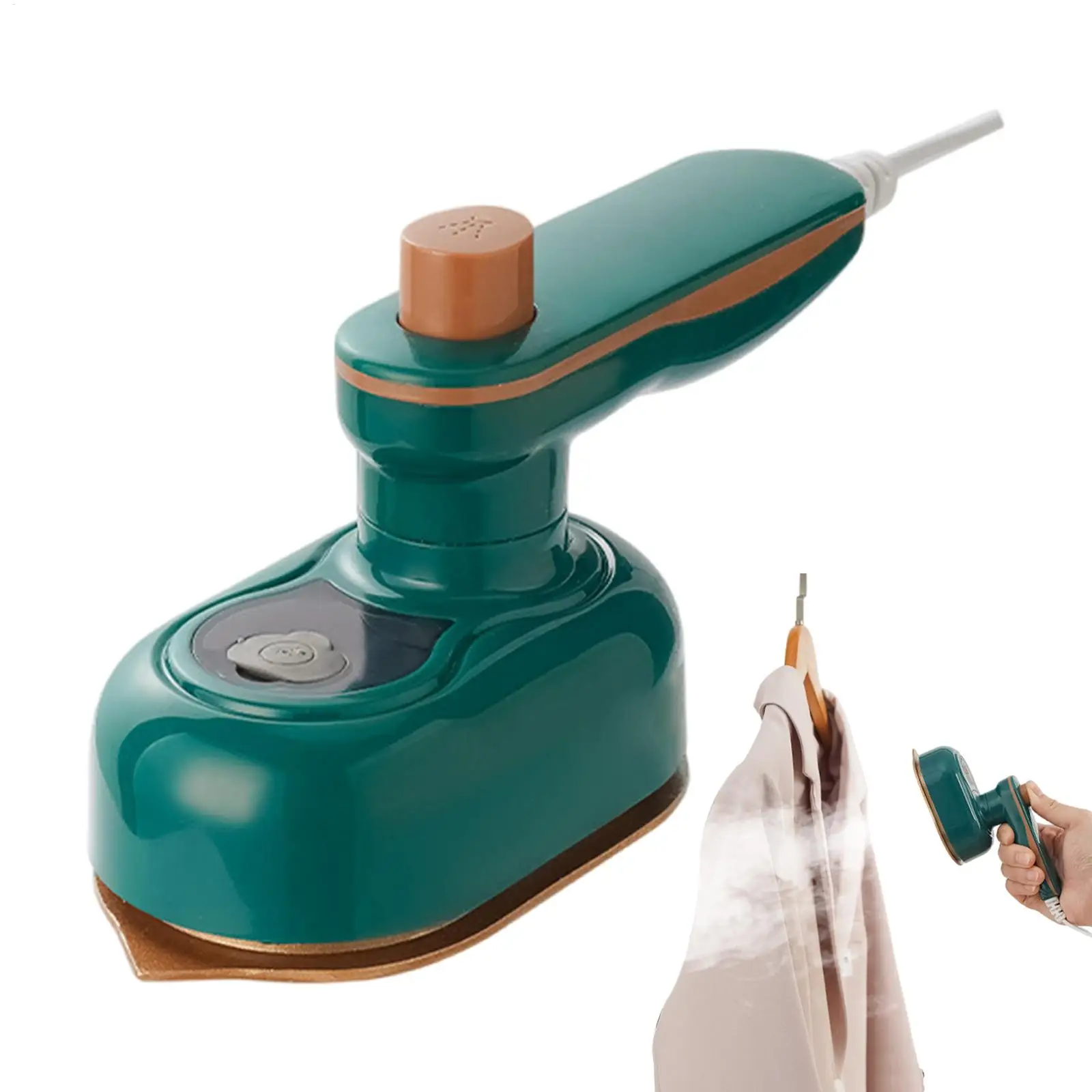 Portable Steam Iron Fabric Fast Heat-Up Handheld Tool Travel Ironing Machine For Home Dormitory College Laundry Business Sewing