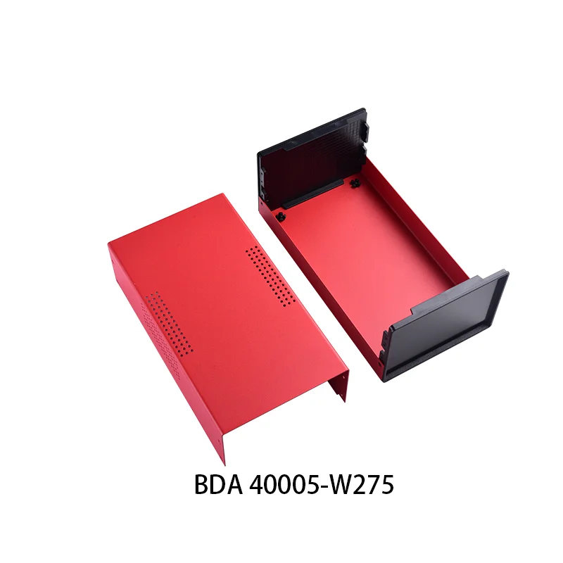 Imagem -04 - Caixa de Ferro Case Eletrônico Faça Você Mesmo Metal Faça Você Mesmo Projeto Gabinete Instrumento Caixa Portátil Dispositivo Gabinete Alta Qualidade 150x110x275 mm