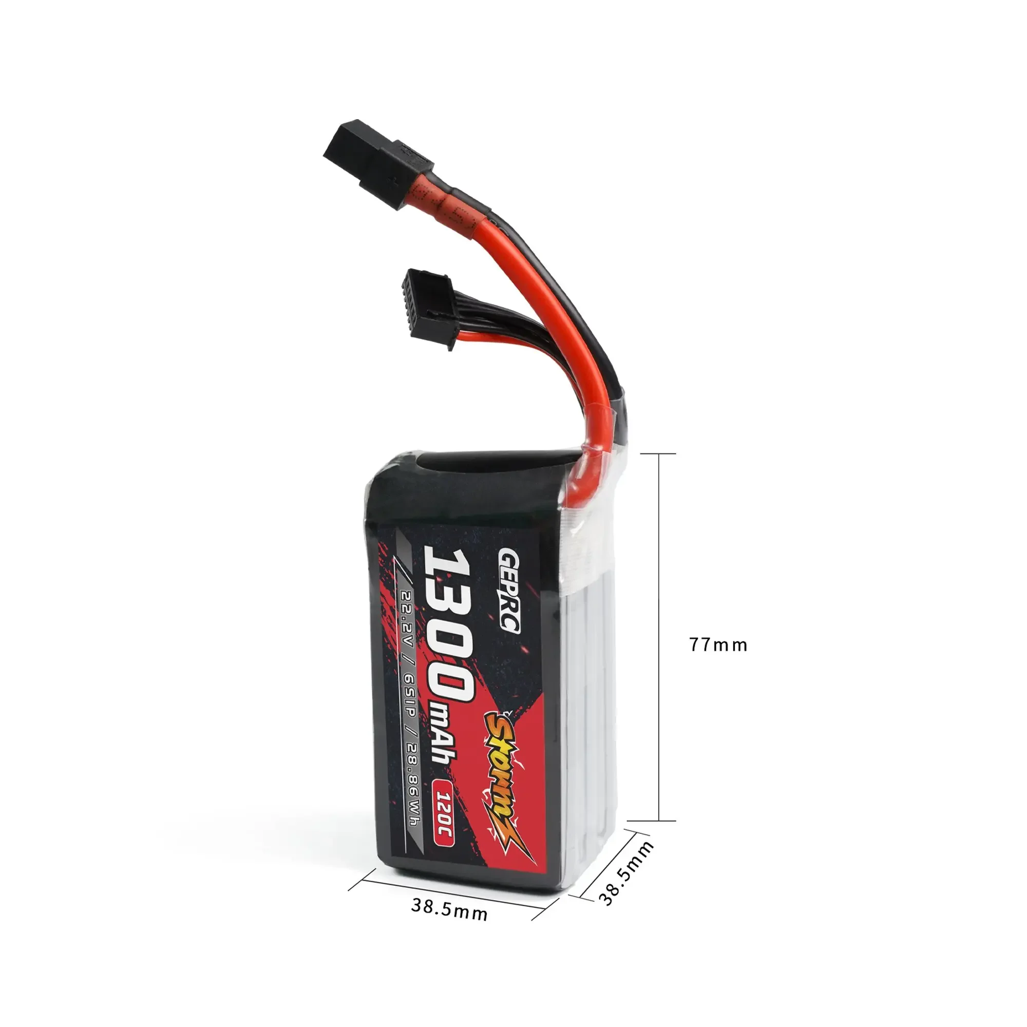 GEPRC Storm 6S 1300mAh 120C Lipo Battery Suitable For 3-5Inch Series Drone For RC FPV Quadcopter Freestyle Series Drone Parts