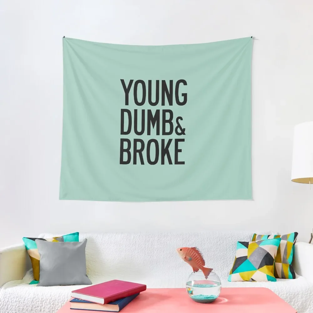 KHALID YOUNG DUMB & BROKE LYRICS Tapestry Aesthetic Room Decorations Room Decor Aesthetic Tapestry