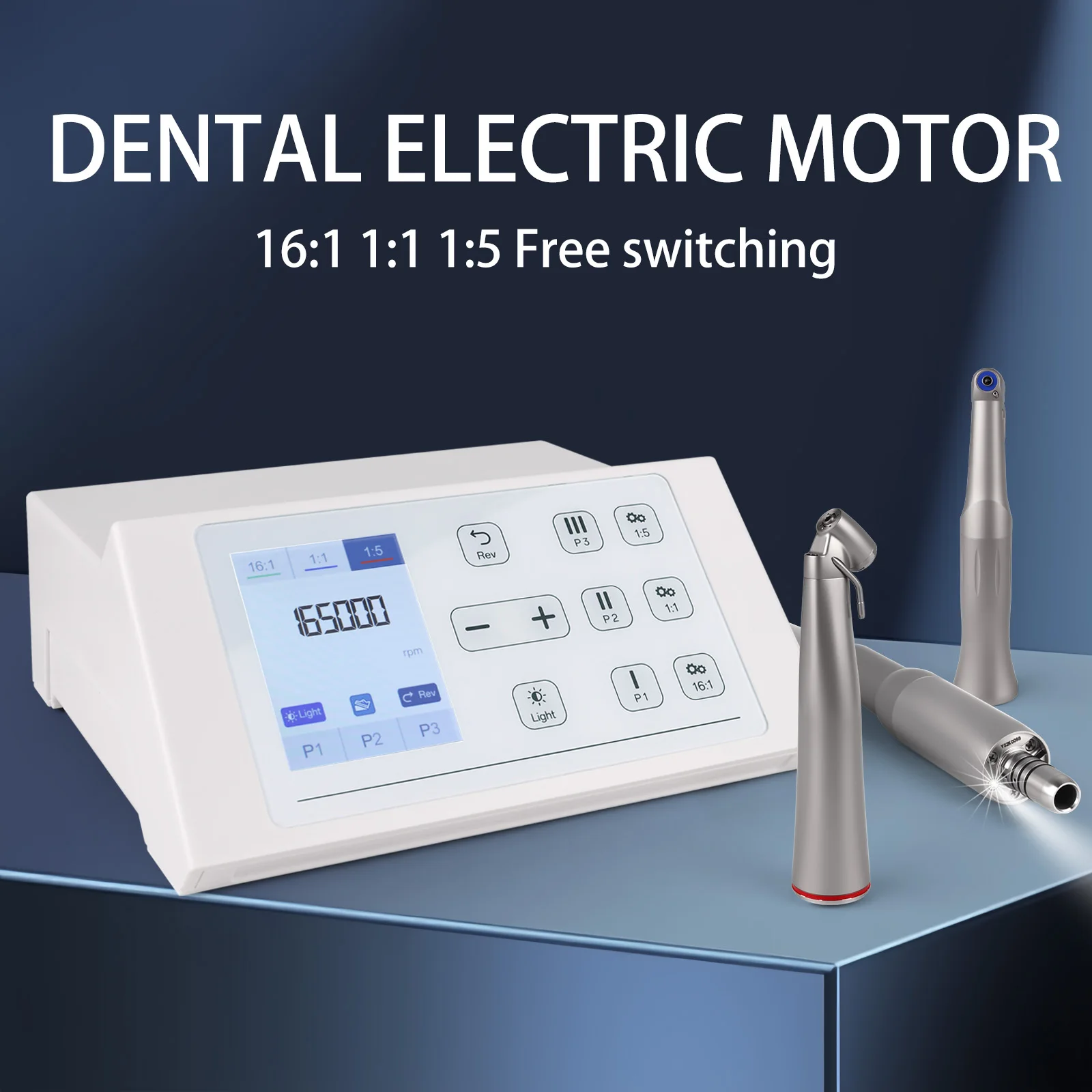 

Dental Led Electric Micromotor Dental Electric Brushless Micro Motor Fit 1:1 1:5 16:1 Handpiece Dentistry Instrument Tool