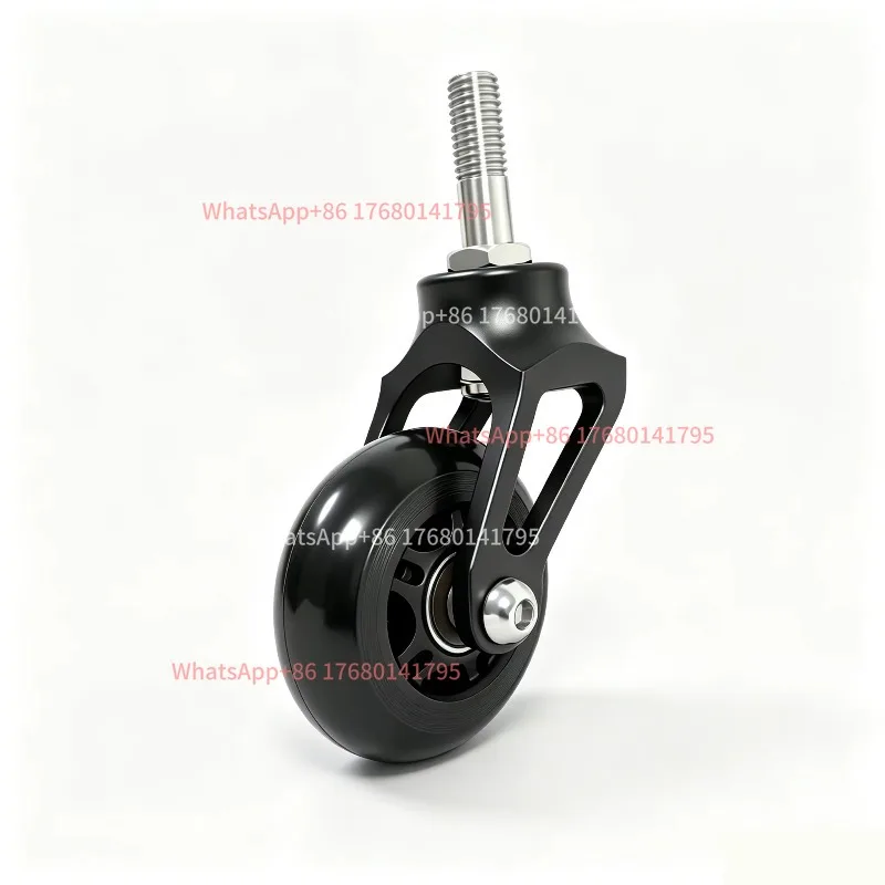 Basketball Wheelchair Front Wheel Set Light Sports Wheelchair Accessory 72x24mm