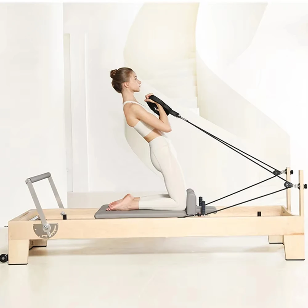 Factory direct selling Pilates five piece set sliding bed yoga gym Pilates reformer is suitable for exercising the whole body