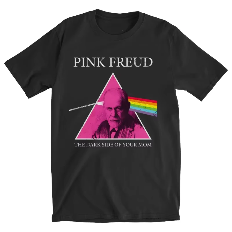 Sigmund Freud psicólogo psicoanálisis manga corta Shake camiseta hombres ropa Harajuku camisas